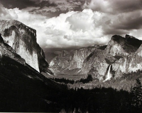 'Thunderstorm, Yosemite Valley', Ansel Adams, 1945